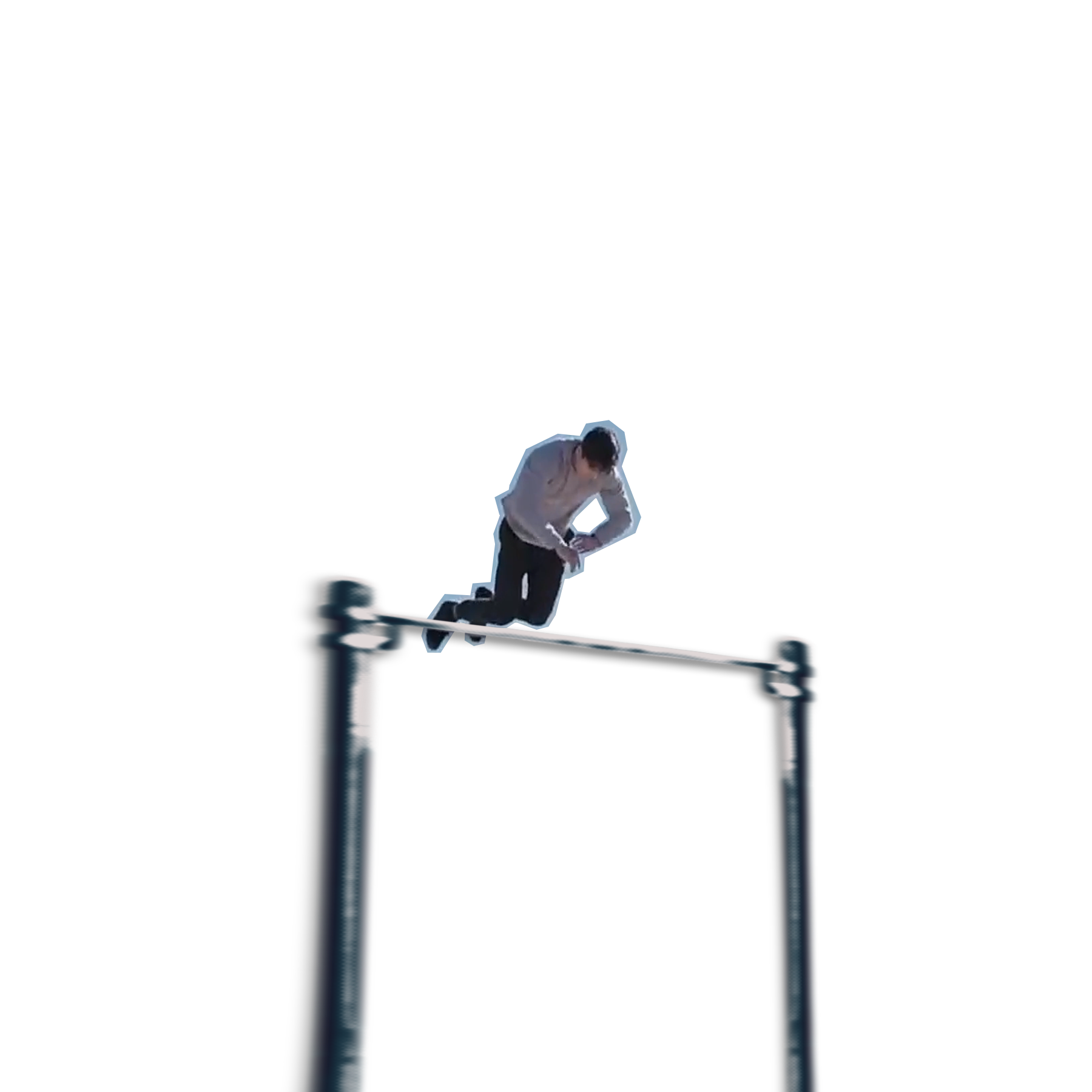 Animated pull-up sequence